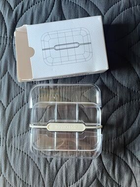 *NIB* CLEAR PILL CASE